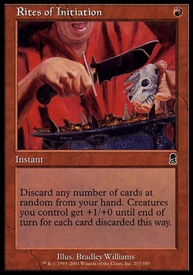 Rites of Initiation