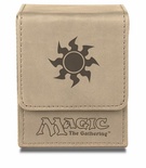 Deck Box Ultra Pro Magic MANA FLIP BOX GALAXY WHITE Bianco Porta Mazzo Scatola 100 Carte