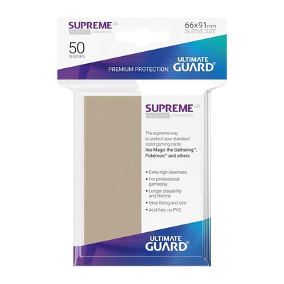 50 Sleeves Ultimate Guard SUPREME UX STANDARD Petrol Bustine Protettive Petrolio