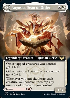 Plargg, Dean of Chaos // Augusta, Dean of Order