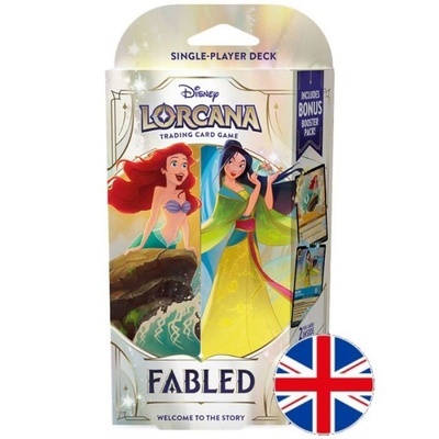 Lorcana - Fabled - Starter Deck Amber/Sapphire INGLESE