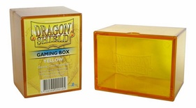 Gaming Box Dragon Shield Magic YELLOW Giallo Porta Mazzo Scatola 100 Carte