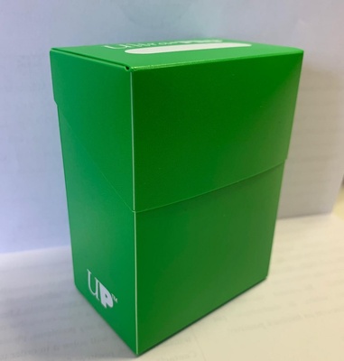 Deck Box Ultra Pro Magic STANDARD SOLID GREEN Solid Verde Porta Mazzo