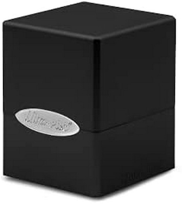 Deck Box Ultra Pro Magic SATIN CUBE Black Nero Porta Mazzo Scatola 100 Carte