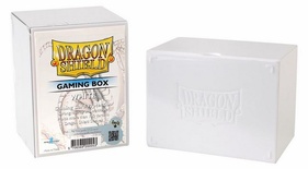 Gaming Box Dragon Shield Magic WHITE Bianco Porta Mazzo Scatola 100 Carte
