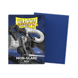 100 Sleeves Dragon Shield Standard NON GLARE BLUE  Bustine Protettive