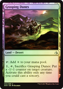 Grasping Dunes