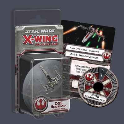 STAR WARS X-WING : Z-95 Headhunter Miniatura Espansione Gioco da Tavolo in Italiano