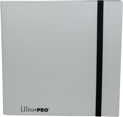 Album Eclipse 12 Pocket Pro Binder ULTRA PRO White 480 Carte