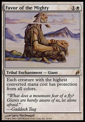 Favor of the Mighty