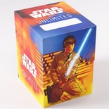 Deck Box Gamegenic Star Wars Unlimited SOFT CRATE LUKE/VADER Porta Mazzo