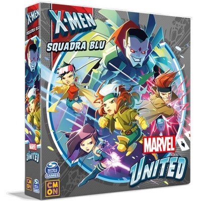 Marvel United X-Men - Bundle Base + Squadra Oro + Squadra Blu + Deadpool