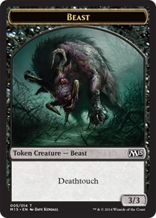 [Beast Token] (Black)