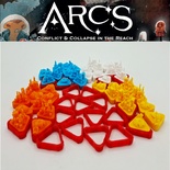 ARCS: Set 60x token città e spazioporto 3D