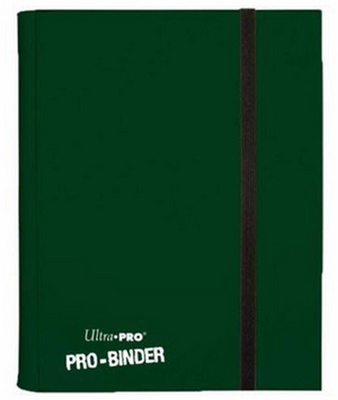 Album Ultra Pro PRO BINDER DARK GREEN Verde Scuro Raccoglitore 9 Tasche 20 Pagine