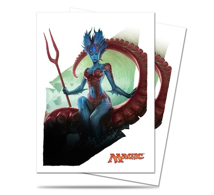 80 Bustine Protettive Ultra PRO Magic BATTLE FOR ZENDIKAR V3 Kiora Buste Sleeve