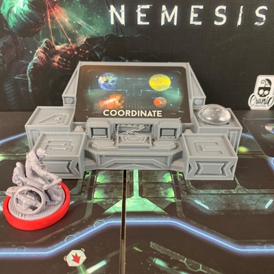 Nemesis: Console di Pilotaggio Astronave 3D