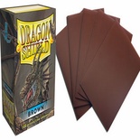 100 Sleeves Dragon Shield Standard CLASSIC BROWN Bustine Protettive Marrone