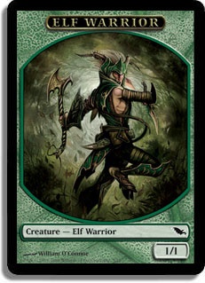 [Elf Warrior Token] (Green)