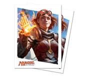 80 Sleeves Ultra Pro Magic OATH OF GATEWATCH CHANDRA V3 Bustine Protettive Buste