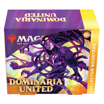 Collector Boosters Box Magic DOMINARIA UNITED 12 Buste Inglese