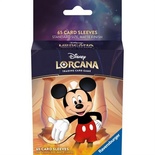 65 Sleeves Disney Lorcana Standard MICKEY MOUSE Bustine Protettive