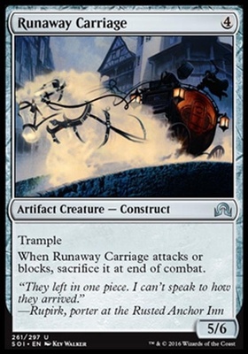 Runaway Carriage