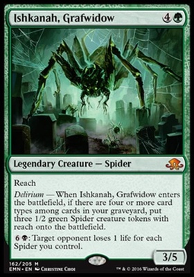 Ishkanah, Grafwidow