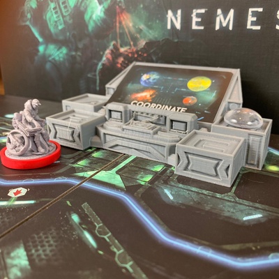 Nemesis: Console di Pilotaggio Astronave 3D