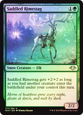 Saddled Rimestag