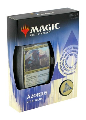 Kit di Gilda Magic SENATO AZORIUS Mazzo e Segnapunti