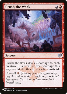 Crush the Weak