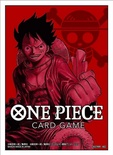 70 Sleeves Standard Bandai ONE PIECE MONKEY D LUFFY RED Bustine Protettive