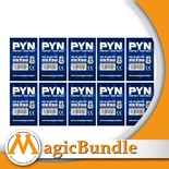 Bundle 10x packs - 100 Sleeves PYN 59x92