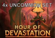 4x Uncommon Set Magic HOUR OF DEVASTATION Set Non-Comuni HOU Inglese