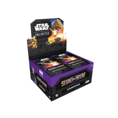 Star Wars Unlimited - Segreti del Potere: Box da 24 Booster Pack