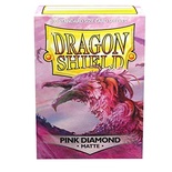 100 Sleeves Dragon Shield Standard MATTE PINK DIAMOND Bustine Protettive Rosa Diamante