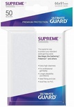 50 Sleeves Ultimate Guard SUPREME UX STANDARD Frosted Bustine Protettive