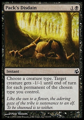 Pack's Disdain