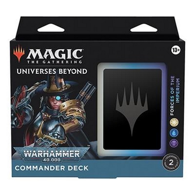 Mazzo Magic Commander WARHAMMER 40.000 FORCES OF THE IMPERIUM REGULAR Deck Inglese