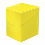 Deck Box Ultra Pro Magic ECLIPSE PRO 100 Lemon Yellow  Porta Mazzo Giallo Limone