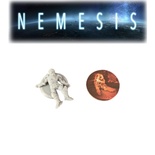 Nemesis: Token Segnalino Cadavere Personaggio 3D