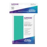 50 Sleeves Ultimate Guard SUPREME UX STANDARD Turquoise Bustine Protettive Turchese