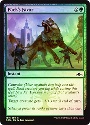 Pack's Favor