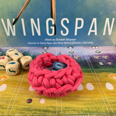 Wingspan : Set 6x Cestino Nido Bird Nests Deluxe Handmade