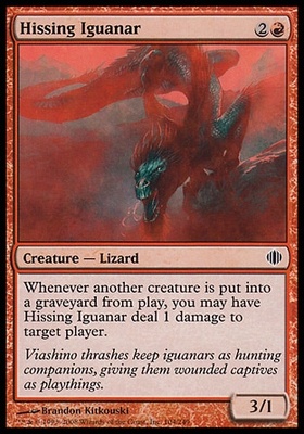 Hissing Iguanar