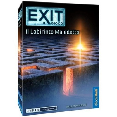 Devir Exit: Il Labirinto Maledetto – Gioco Di Fuga Per 1-4 Giocatori – Età 10+ – 90 Minuti