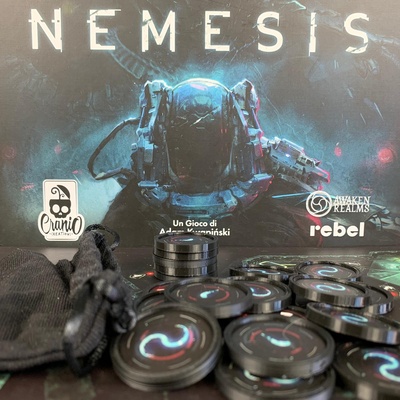 Nemesis: Capsula per Protezione Token 3D Coin Capsule