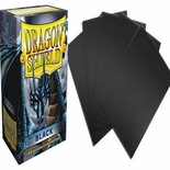 100 Sleeves Dragon Shield Standard CLASSIC BLACK Bustine Protettive Nero
