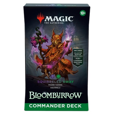 Mazzo Magic Commander BLOOMBURROW SQUIRRELED AWAY Deck Inglese